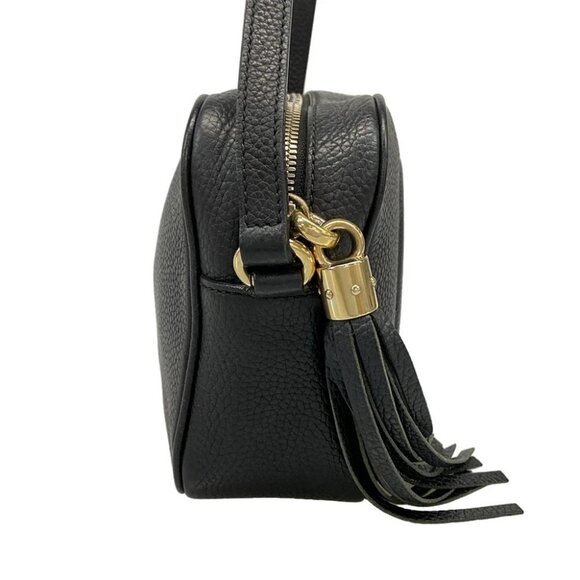 GUCCI Soho 308364 Black Leather Shoulder Bag - Picture 2 of 14